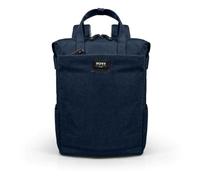PORT Designs Rucksack Eco Toppack 14-16 Zoll 16L Finish Samt, marineblau, Moyen, Geschäftlich