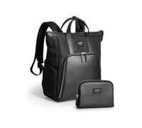 PORT Designs Muse Signature Notebook-Rucksack Öko mit Tasche 40,6 cm 16" Schwarz (135180)