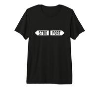 Port- und STBD-Design Premium T-Shirt