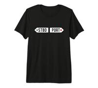 Port- und STBD-Design Premium T-Shirt