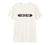 Port- und STBD-Design Premium T-Shirt