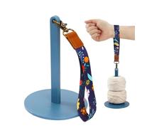 Portable Yarn Spinner - ABS 12x12x16cm 4.72x4.72x6.3in 150g | Hanging Yarn Holder For Free Knitting And Crochet | Compact Wool Organizer | For Crafters Knitters And Craft Enthusias