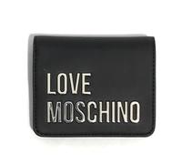 Portafoglio donna Love Moschino a libretto in ecopelle nero/ nikel AS25MO04 JC5612PP1MKD000B NERO