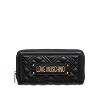 Portafoglio Donna Love Moschino zip around trapuntato nero A25MO37 JC5600PP0LLA0000 NERO