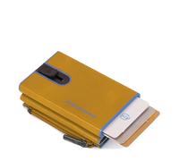 Portafoglio PIQUADRO Compact Wallet Blue Square Unisex Giallo - PP5585B2BLR-G
