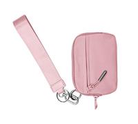 Porte-Carte Avec Lanière - Mini Portefeuille, Pochette Zippée | Étui Utilitaire À Matière Renforcée, Organisateur Polyvalent Conçu Pour Pièces Cartes Clés Et Articles Essentiels Lors Des DéplacementsP