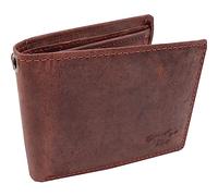Safekeepers Portemonnaie Männer Querformat Herren - RFID (Hunter Braun)