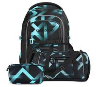 PORTER Set aus PORTER + Sporttasche + Mäppchen PorSptMap26-schwarz