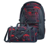 coocazoo PORTER Set aus PORTER + Sporttasche PorSpt26 Broken Black