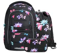 PORTER Set aus Porter + Turnbeutel + Mäppchen PorTubMap26-schwarz