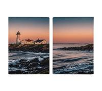 Portland Reisepasshülle, ultradünn, PU-Leder, Reisedokumenten-Organizer, kompakt, Premium, internationaler US-Pass, Schutzhülle für Damen und Herren