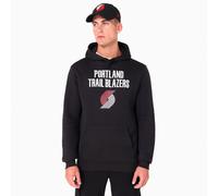 Portland Trail Blazers Logo Hoodie NBA New Era Schwarz - S