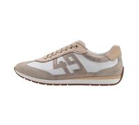 Sneaker ARA "Ara Sneaker Leder", Damen, Gr. 38, weiß, grau, Leder, Schuhe Sneaker (68709236-38) weiß, grau