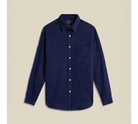 Portuguese Flannel Teca 2.0 - Blue - L Herbstliches Hemd aus Baumwolle Freizeit