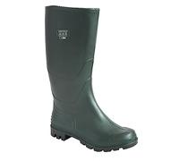 Portwest FW90 PVC Wasserdichte Herren Wellington Stiefel Grün, 47