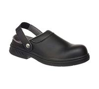 Portwest Steelite Sicherheitsclog SB AE WRU, Größe: 35, Farbe: Schwarz, FW82BKR35
