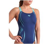 Poseidonia Swim Pro Back Damen Schwimmanzug, blau, Gr. 38