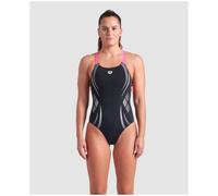 Poseidonia Swim Pro Back Lb Damen Schwimmanzug, schwarz, Gr. 44
