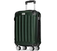 POSH Handgepäck Koffer 55x40x20 cm - Leicht Kabinentrolley für Ryanair - Kleiner ABS Reisekoffer 36L mit Zahlenschloss - Trolley mit 2,5 kg und 360° Leichtlauf Rollen - Für Kurzreisen bis 4 Tage