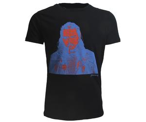 Post Malone Stoney Rot Blau Foto T-Shirt XXL Schwarz