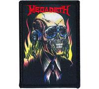 Posterbeatnik MEGADETH AUFBÜGLER EMBROIDERY PATCH VIC RATTLEHEAD BÜGELBILD FLICKEN