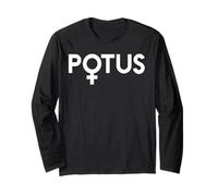POTUS Vote Venus Symbol Präsidentschaftskandidat Feminist Meme Langarmshirt