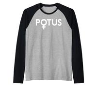 POTUS Vote Venus Symbol Präsidentschaftskandidat Feminist Meme Raglan