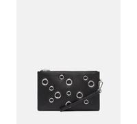 Pouch mit Nietendetails schwarz