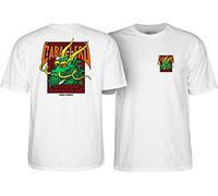 Powell Peralta Cab Street Dragon T-Shirt, Weiß, Größe M