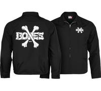 Powell Peralta Cross Bones Jacke, Schwarz, 2XL