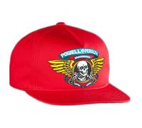 Red Powell Peralta Winged Ripper Snapback Cap Rot Herren,Damen