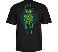 Powell Peralta Mike Vallely Bug T-Shirts, Schwarz, XX-Large