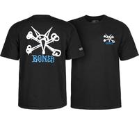 Powell Peralta Rat Bones T-Shirt, Schwarz, Größe XL