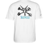 Powell Peralta Rat Bones T-Shirt, Weiß, Größe 3XL