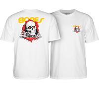 Powell Peralta Ripper Short Sleeve T-shirt Weiß L Mann