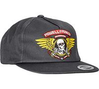 Powell Peralta Skateboardmütze Snapback Winged Ripper - Grau - Einheitsgröße