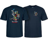 Powell Peralta Steve Caballero Chopper Bike T-Shirts, Marineblau, XL