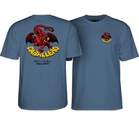 Powell Peralta Steve Caballero Dragon II T-Shirt, Indigoblau, Größe XL