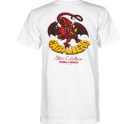 Powell Peralta Steve Caballero Dragon II T-Shirt, Weiß, Größe L