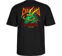 Powell Peralta Steve Caballero Street Dragon T-Shirts, Schwarz, 3X-Groß