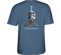 Powell Peralta Totenkopf und Schwert T-Shirts, indigoblau, 3X-Groß