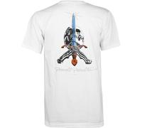 Powell Peralta Unisex Skull and Sword T-Shirt Classic Short Sleeve Shirt (1er Pack)