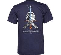 Powell Peralta Unisex Skull and Sword T-Shirt Classic Short Sleeve Shirt (1er Pack)