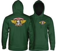 Powell Peralta Winged Ripper Hoody Sweatshirt, Alpine Green, XL, Alpine Green, X-Large