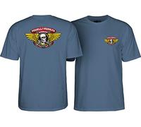 Powell Peralta Winged Ripper T-Shirt, Indigoblau, Mittel