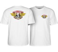 Powell Peralta Winged Ripper T-Shirt, Weiss/opulenter Garten, 3XL