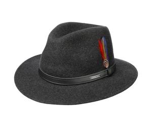 Powell Traveller Filzhut by Stetson anthrazit L (58-59 cm)