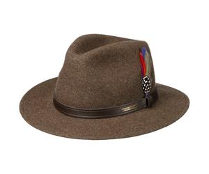 Powell Traveller Filzhut by Stetson braun XXL (62-63 cm)