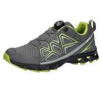 Brütting Unisex Power Walkingschuhe, Anthrazit/Grün, 45 EU