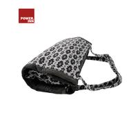 POWER INN® Strandtuchtasche ca. 95x178cm | Anthrazit/Grau | Liegehandtuch 3 in 1